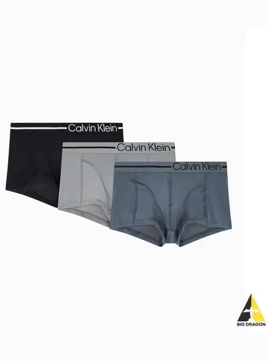 UNDERWEAR Men s Renew 3PK Low Rise Trunk NP2648OJ61 - CALVIN KLEIN - BALAAN 1