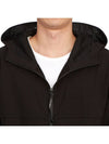 Men's Metropolis Series Hooded Jacket Black - CP COMPANY - BALAAN 9