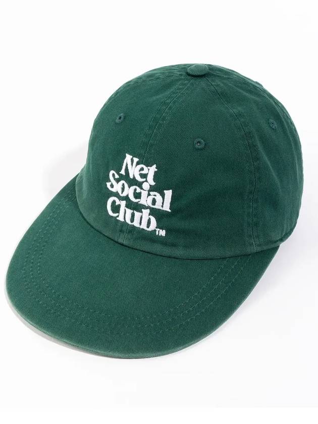 OG LOGO LONGVILLE CAP GREEN - NET SOCIAL CLUB - BALAAN 4