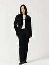 Over Fit Modern Blazer Jacket BLACK - LE SOLEIL MATINEE - BALAAN 6