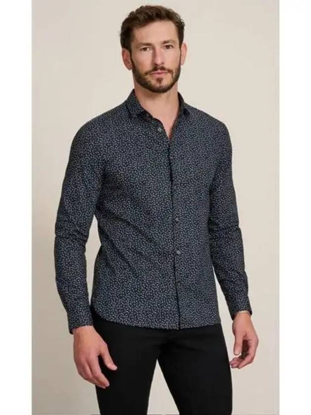 Ross Shirt W675X4B 429 Marine - JOHN VARVATOS - BALAAN 1