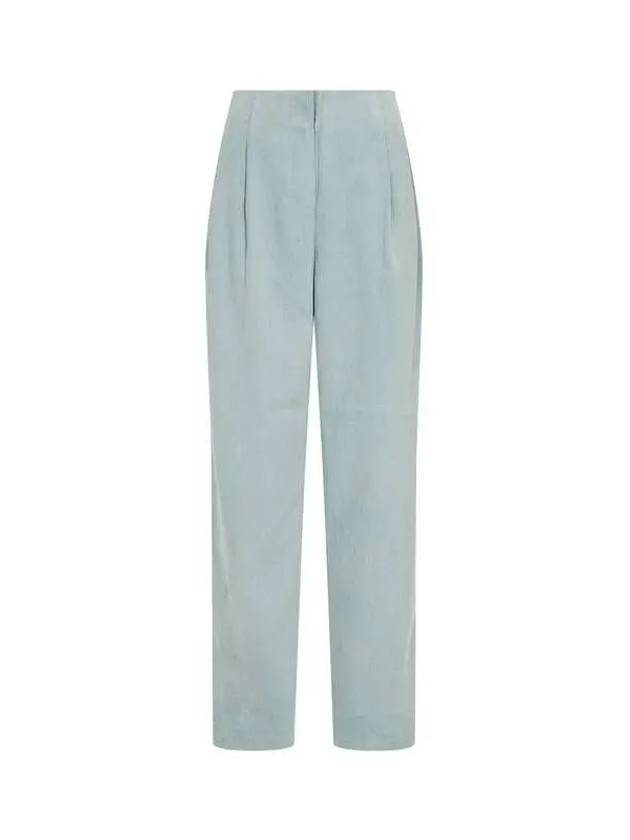 Women s Easy Corduroy Bandless Pants Light Green - ARMANI EXCHANGE - BALAAN 1