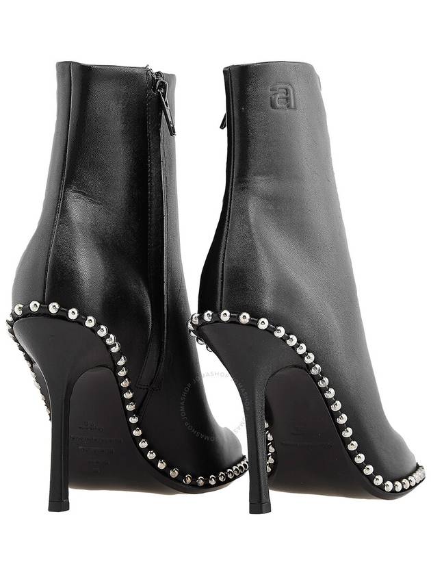 T by Alexander Wang Ladies Black Nova 105 Studded Ankle Boots, Brand Size 35 ( US Size 5 ) - ALEXANDER WANG - BALAAN 3