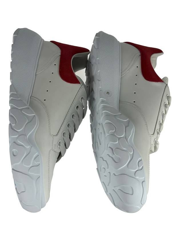 Court Trainer Red Tab Low Top Sneakers White - ALEXANDER MCQUEEN - BALAAN 3