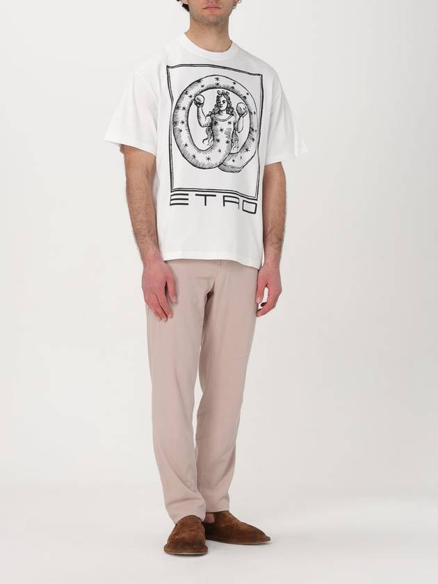 T-shirt Etro in cotone con stampa - ETRO - BALAAN 2