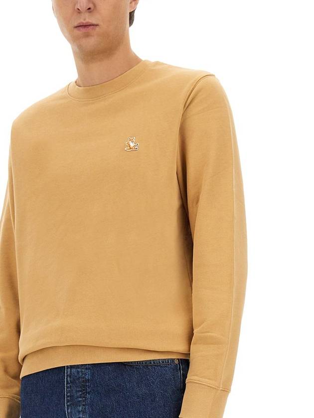 Chillax Patch Regular Sweatshirt Chamomile - MAISON KITSUNE - BALAAN 5