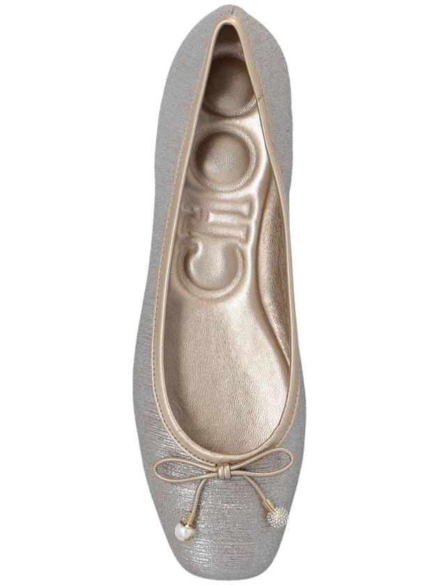 Jimmy Choo Ballerinas Elme, Women's, Silver - JIMMY CHOO - BALAAN 6