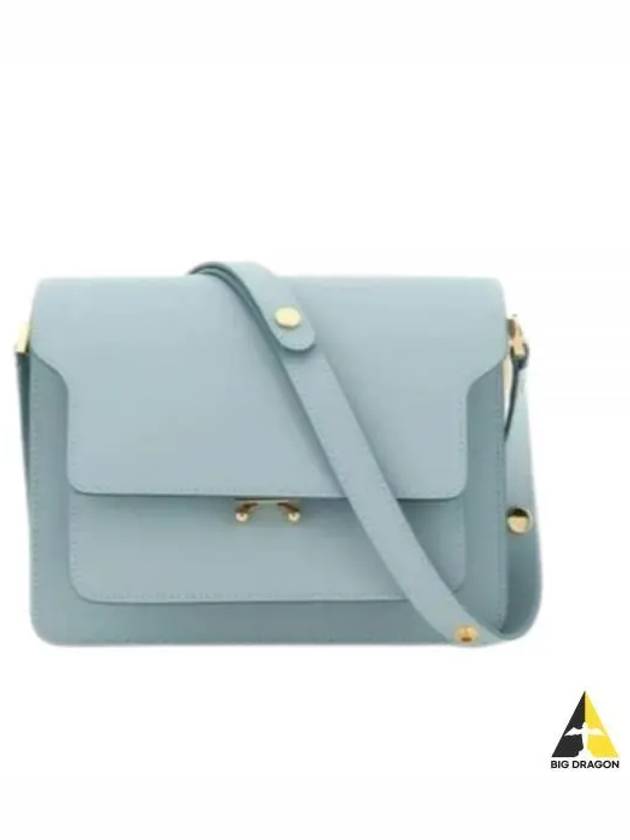 Trunk Medium Shoulder Bag Blue - MARNI - BALAAN 2