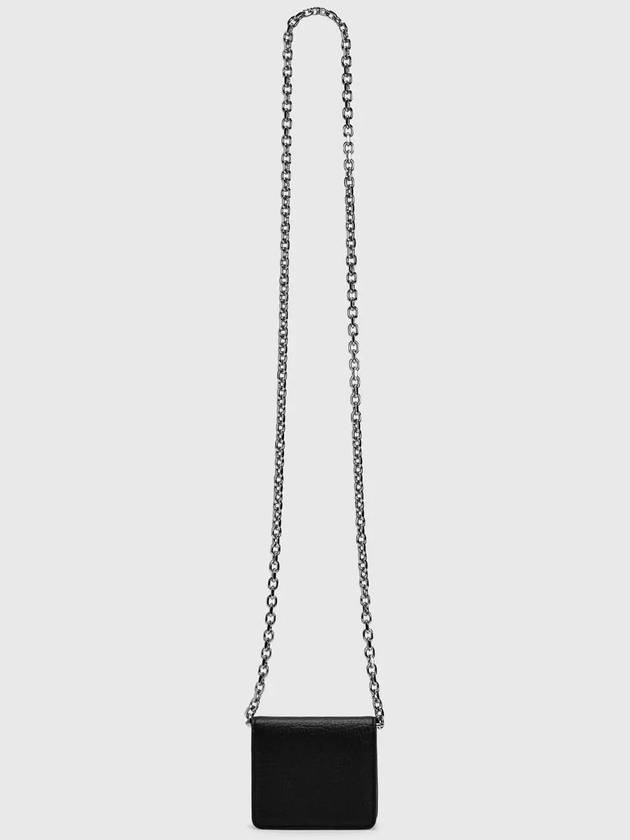 Maison Margiela Small Number Logo Removable Strap Chain Wallet - MAISON MARGIELA - BALAAN 4