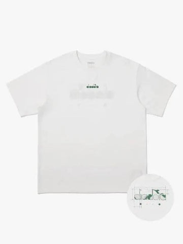 Diadora Montello round back t shirt white - DIADORA - BALAAN 1