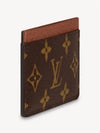 Monogram Card Wallet Brown - LOUIS VUITTON - BALAAN 3