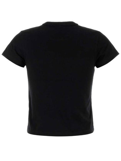 Alexander Wang Worn-Out Effect Logo Cotton Jersey T-Shirts Clothing - ALEXANDER WANG - BALAAN 2