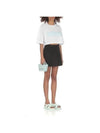 Women's High-Waist Pleated Skirt Black - MARNI - BALAAN 3