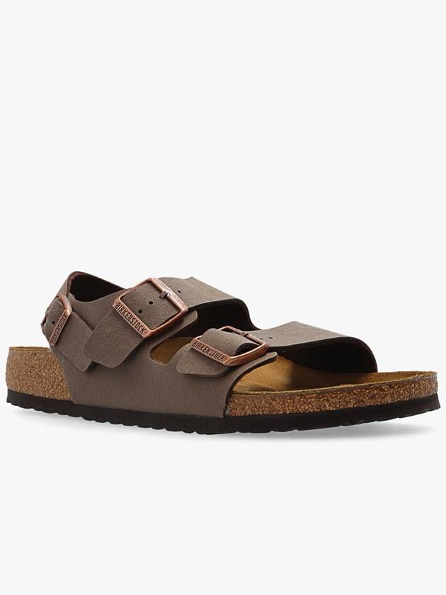 Birkenstock ‘Milano BS’ Sandals, Men's, Brown - BIRKENSTOCK - BALAAN 4