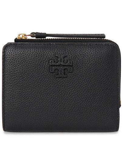 Mcgraw Half Wallet Black - TORY BURCH - BALAAN 2