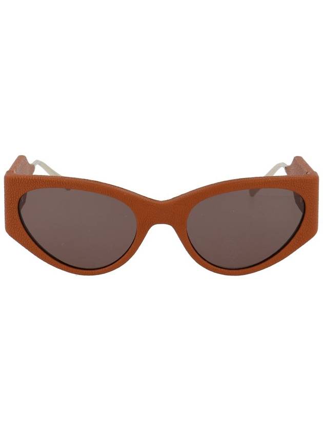 BROWN SUNGLASSES - SALVATORE FERRAGAMO - BALAAN 2