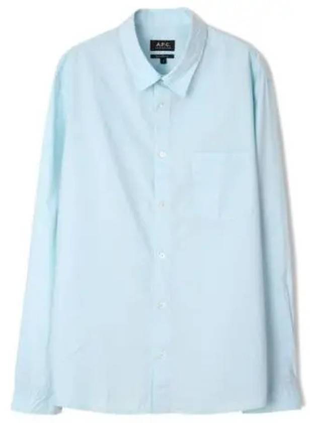 Clement Long Sleeve Shirt Pale Blue - A.P.C. - BALAAN 2