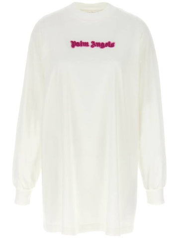 Palm Angels 'Neon Logo' Dress - PALM ANGELS - BALAAN 1