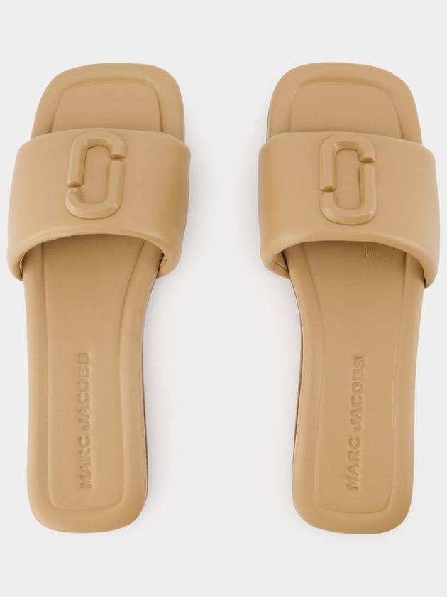 The J Marc Sandals - Marc Jacobs - Leather - Beige - MARC JACOBS - BALAAN 4