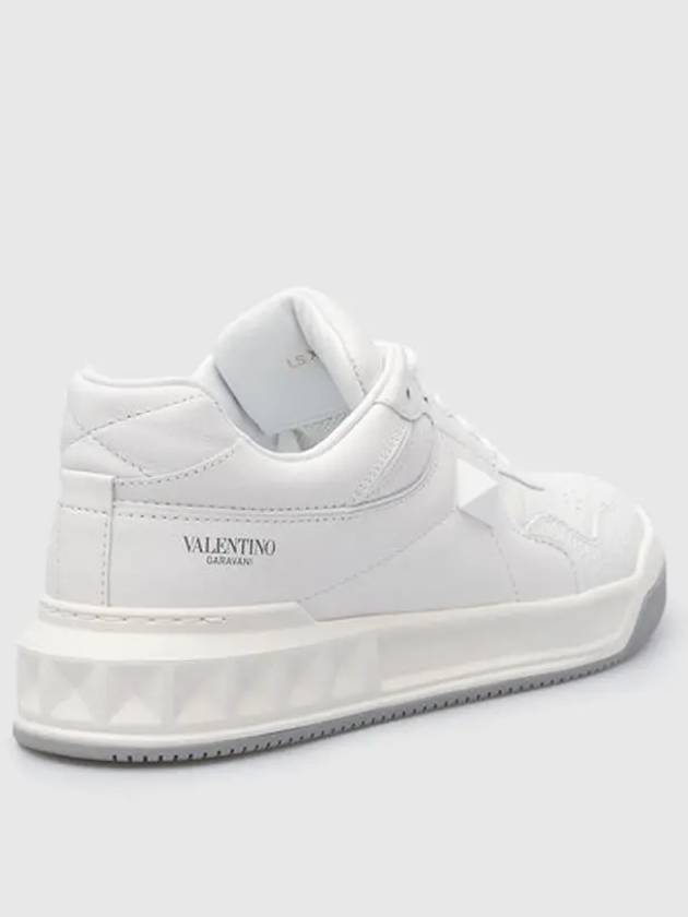 Win studded low-top sneakers white - VALENTINO - BALAAN 5