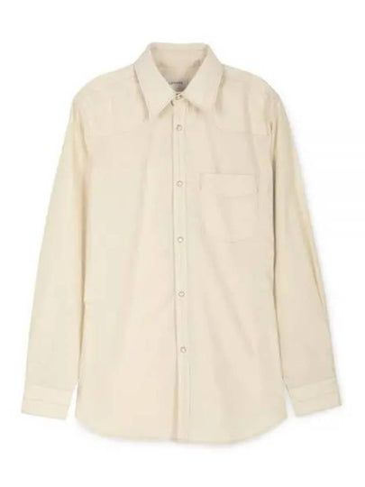 Western Fitted Shirt Ivory - LEMAIRE - BALAAN 2