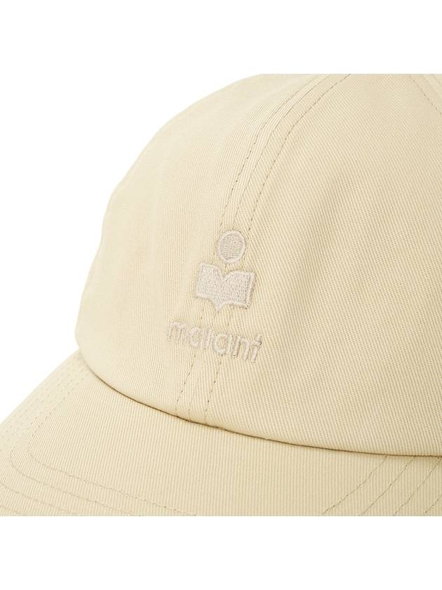 Embroidery Logo Ball Cap Beige - ISABEL MARANT - BALAAN 6