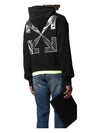 Caravaggio Arrow Oversized Hoodie Black - OFF WHITE - BALAAN 5