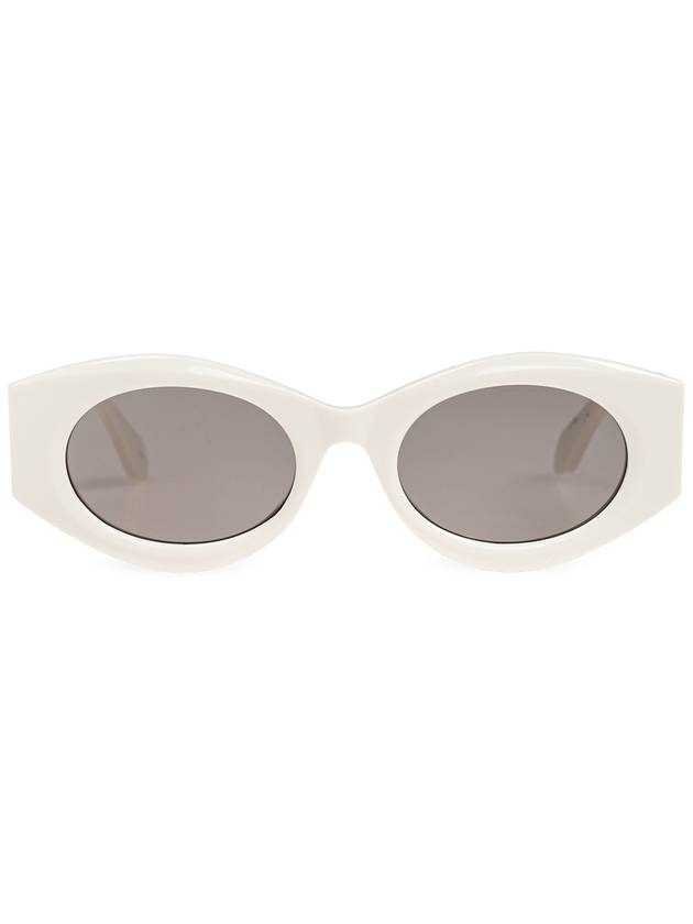 Alaïa Sunglasses, Women's, White - ALAIA - BALAAN 1