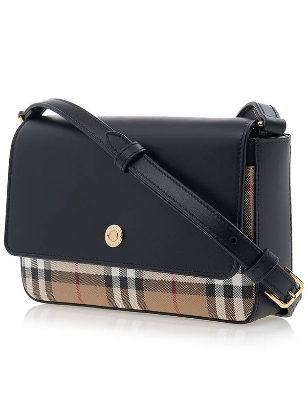 Vintage Check New Hampshire Penny Cross Bag Black - BURBERRY - BALAAN 3