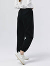 Women s Thick Waist Banding Mink Fleece Heated Hem Black Jogger Pants DO6232PT76 - DOYOUKNOWMC GOLF WEAR - BALAAN 4