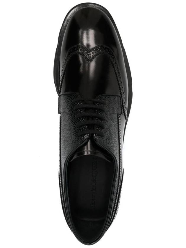 Men's Hybrid Sole Brogue Black - ALEXANDER MCQUEEN - BALAAN 5