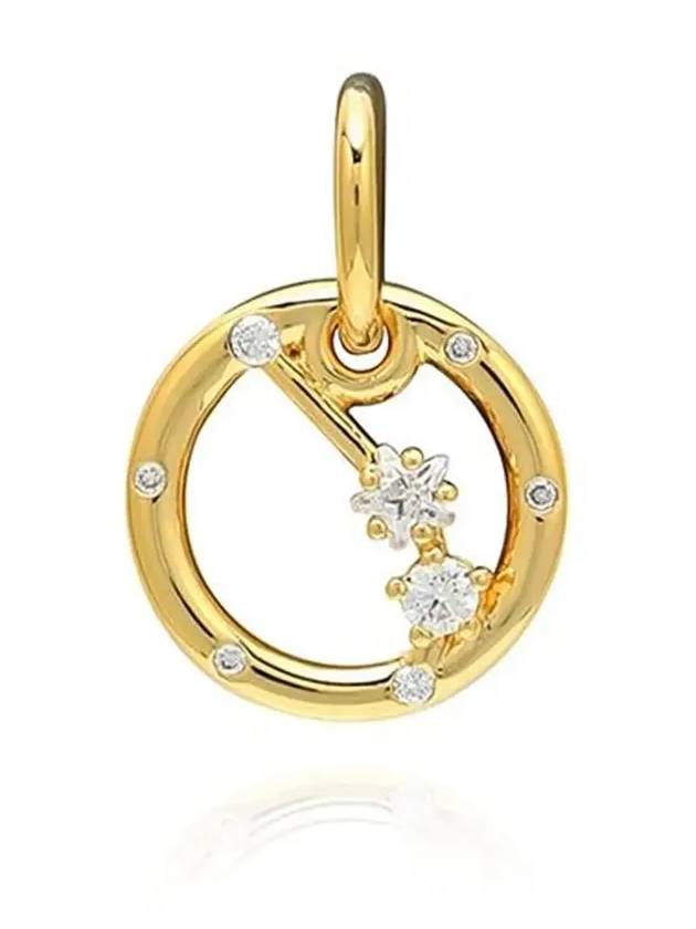 Aries Zodiac Dangle Bracelet Charm Gold - PANDORA - BALAAN 4