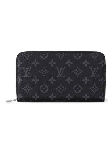 Zippy Organizer Monogram Eclipse Long Wallet Black - LOUIS VUITTON - BALAAN 1