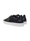 Skull Leather Low Top Sneakers Black - PHILIPP PLEIN - BALAAN 5