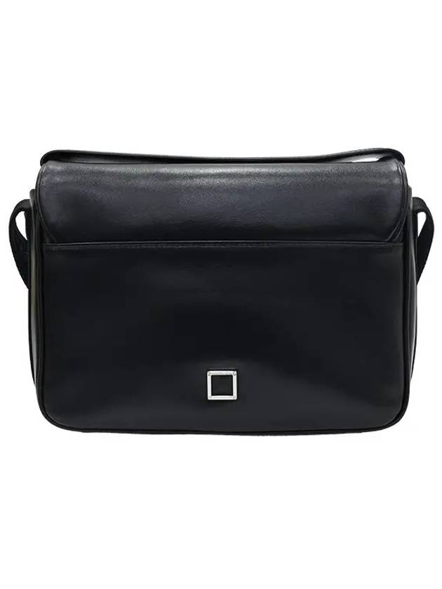 Logo Leather Messenger Bag Black - WOOYOUNGMI - BALAAN 7