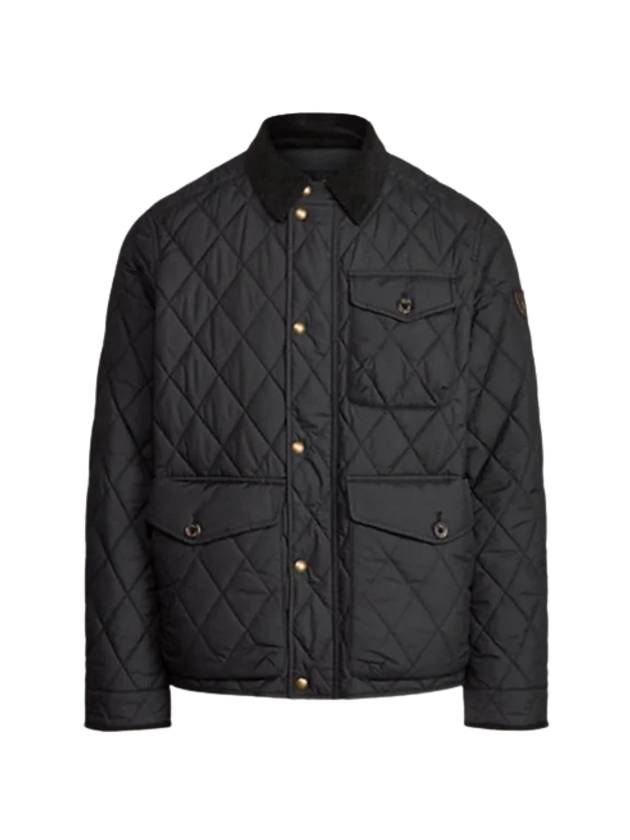 Quilting Waterproof Jumper Jacket Black - POLO RALPH LAUREN - BALAAN 1