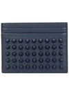 Chios Spike Card Wallet Navy - CHRISTIAN LOUBOUTIN - BALAAN 1