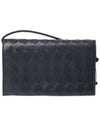 Intrecciato Strap Long Wallet Black - BOTTEGA VENETA - BALAAN 2