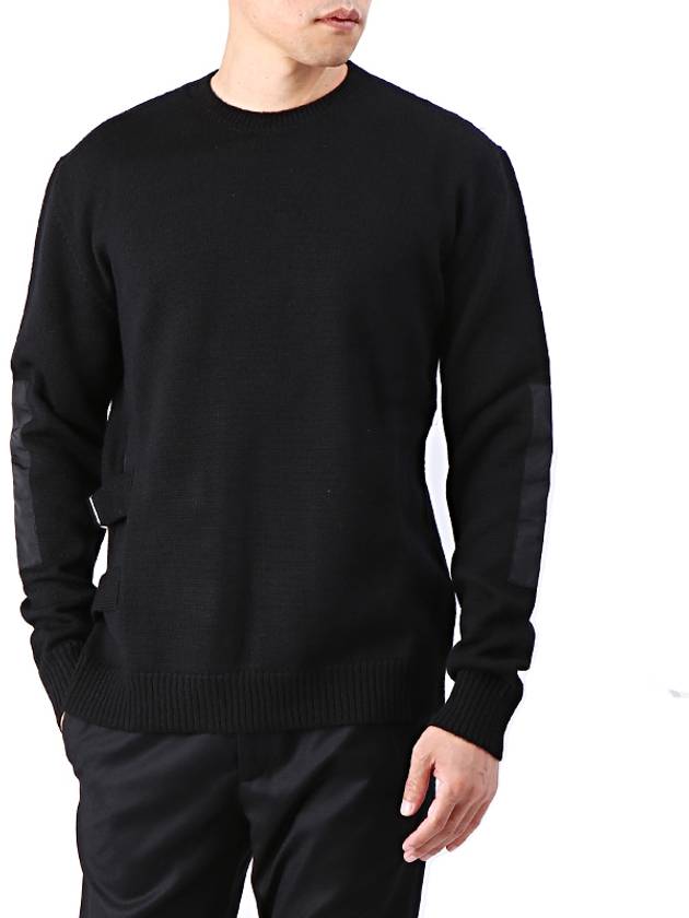 LHD706A LD750C 9000 shoulder point round neck knit - LES HOMMES - BALAAN 1