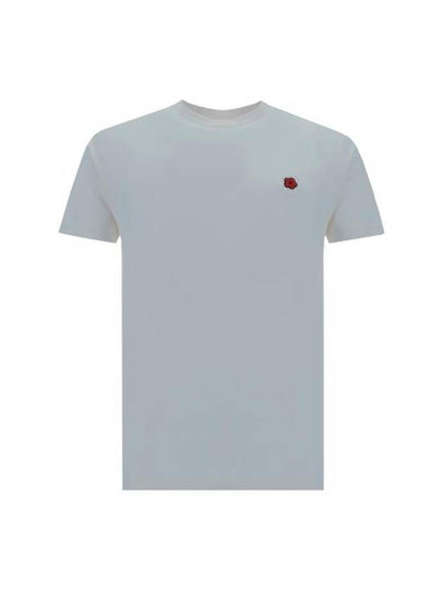 Boke Classic Cotton Short Sleeve T-Shirt White - KENZO - BALAAN 2