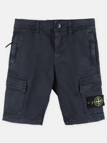 Stone Kids Waffen Patch Cargo Short Pants Navy 7616L0510 V0120 271202 1063780 - MONCLER - BALAAN 1