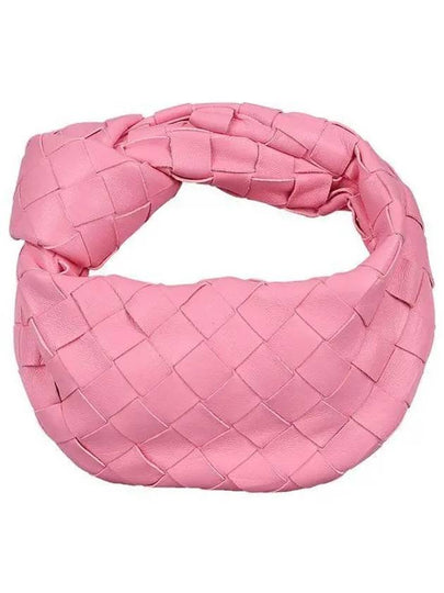 Candy Jodie Intrecciato Tote Bag Pink - BOTTEGA VENETA - BALAAN 2