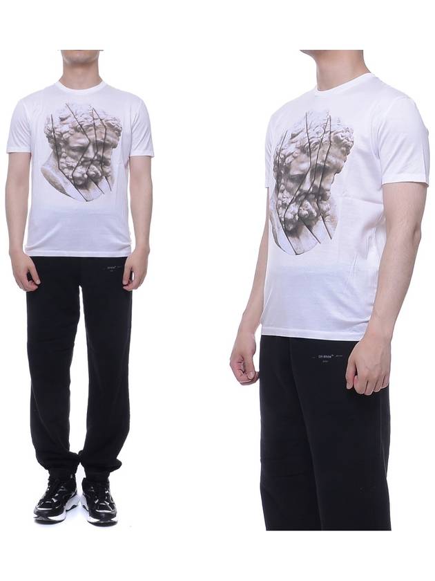 Men's Short Sleeve TShirt PBJT57S_A505S_03 - NEIL BARRETT - BALAAN 1