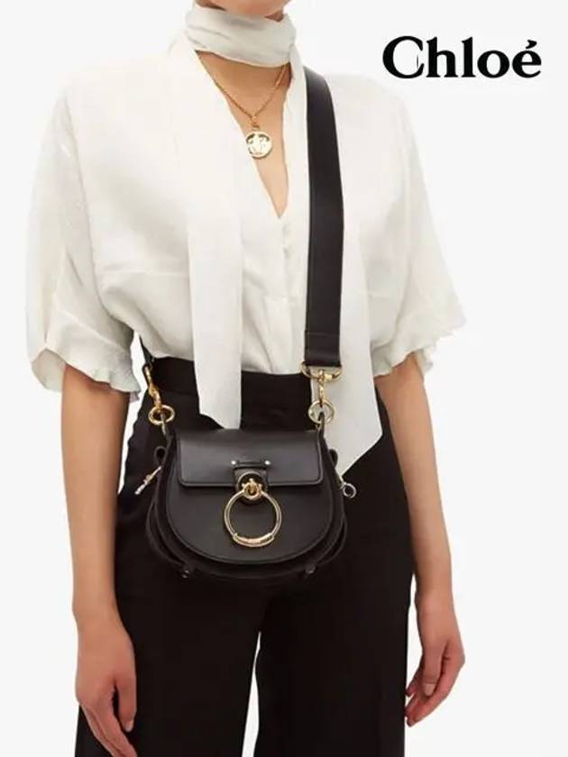 Tess Small Shoulder Bag Black - CHLOE - BALAAN 9