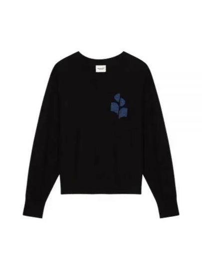 Marisans Crew Neck Wool Knit Top Black - ISABEL MARANT - BALAAN 2