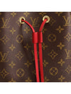 Louis Vuitton Neonoe Monogram Coclico Bucket Bag Brown Red - LOUIS VUITTON - BALAAN 6