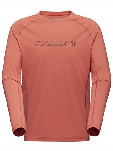 Selun FL Logo Long Sleeve T-shirt Brick - MAMMUT - BALAAN 1