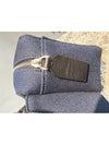 V logo denim belt bag blue - VALENTINO - BALAAN.