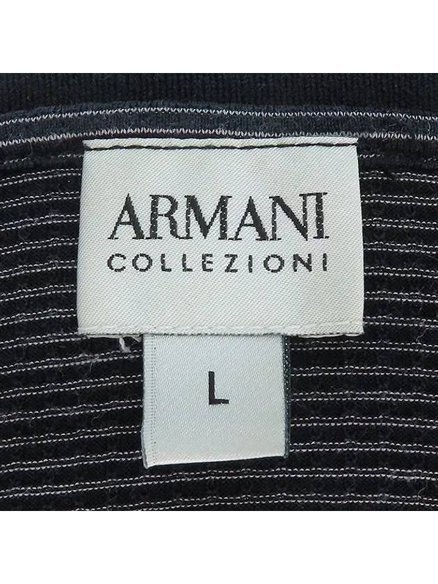 Smith Market Used Luxury Goods Armani Navy Tee Men s Clothing - GIORGIO ARMANI - BALAAN 3