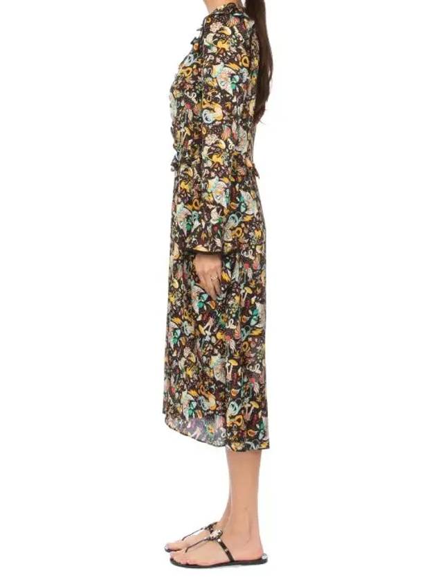 ROSIER Printing Long Dress WWDR00015 - ZADIG & VOLTAIRE - BALAAN 3